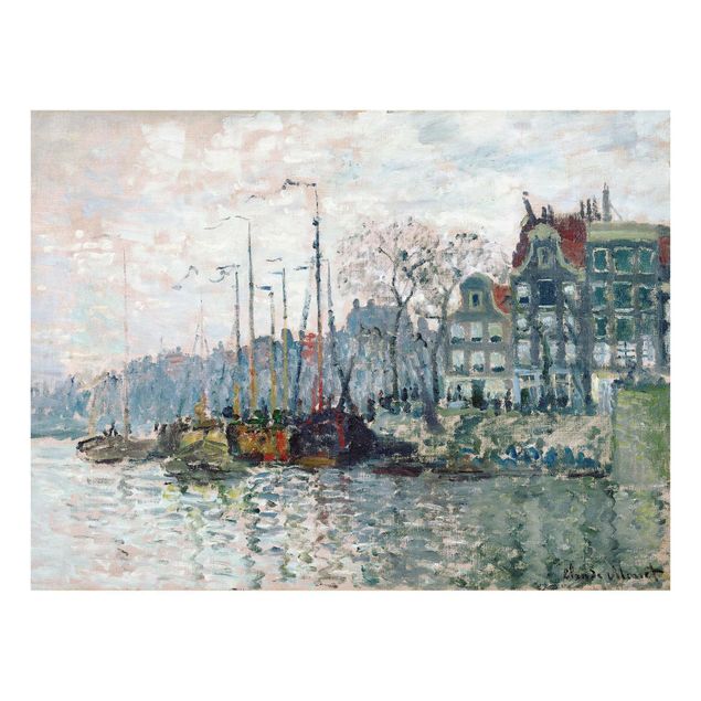 Wandbilder Architektur & Skyline Claude Monet - Kromme Waal Amsterdam