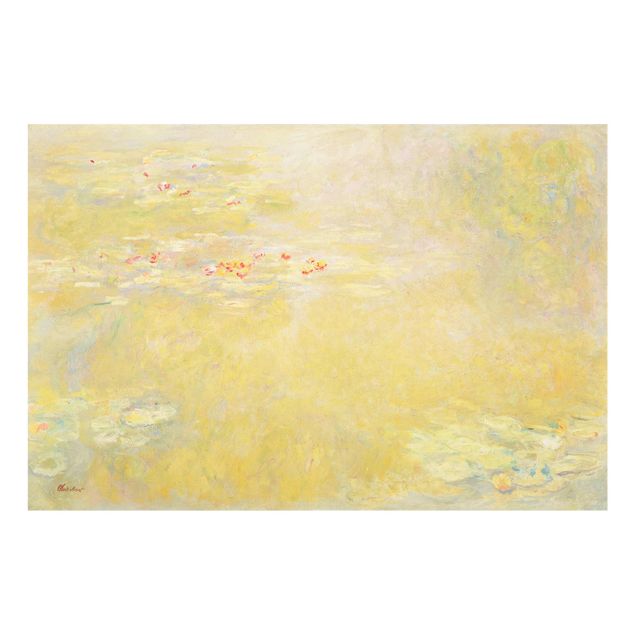 Wandbilder Landschaften Claude Monet - Seerosenteich