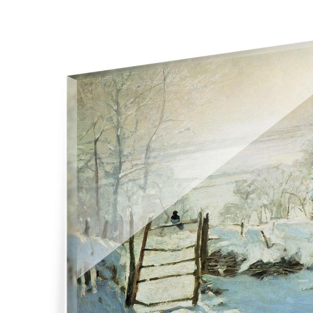 Wandbilder Kunstdrucke Claude Monet - Die Elster