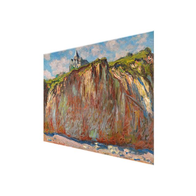 Wandbilder Kunstdrucke Claude Monet - Varengeville Abendsonne
