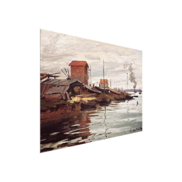 Wandbilder Landschaften Claude Monet - Seine Petit-Gennevilliers