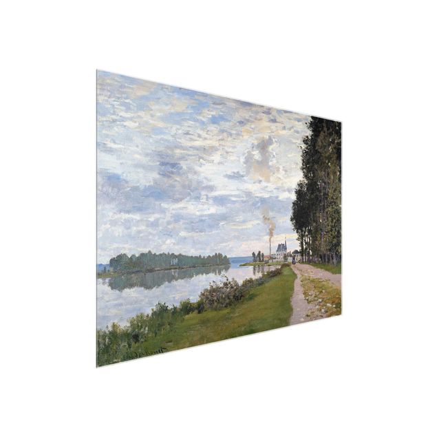 Wandbilder Landschaften Claude Monet - Ufer Argenteuil