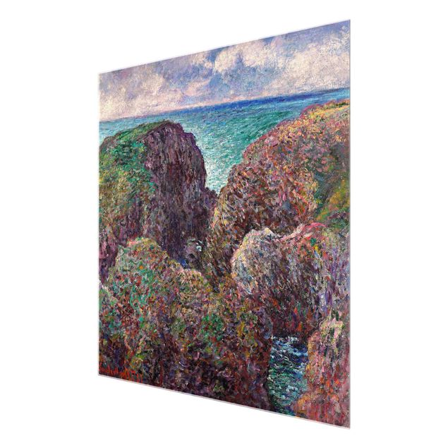 Wandbilder Meer Claude Monet - Felsengruppe Port-Goulphar