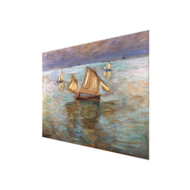 Wandbilder Strände Claude Monet - Fischerboote