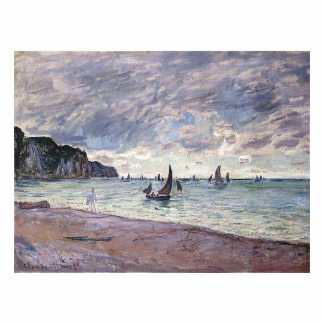 Wandbilder Landschaften Claude Monet - Küste von Pourville