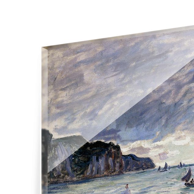 Wandbilder Meer Claude Monet - Küste von Pourville
