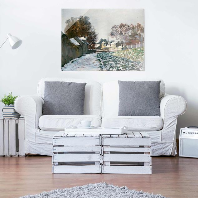 Kunststile Claude Monet - Schnee bei Argenteuil