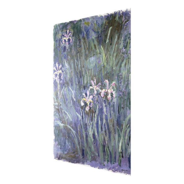 Wandbilder Blumen Claude Monet - Schwertlilien