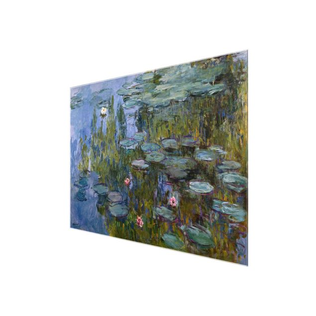 Glasbilder Blumen Claude Monet - Seerosen (Nympheas)