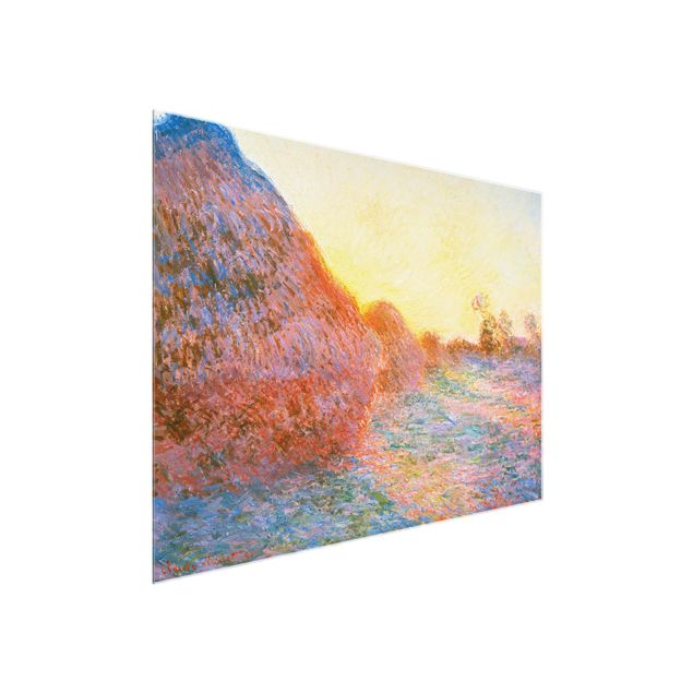 Wandbilder Landschaften Claude Monet - Strohschober