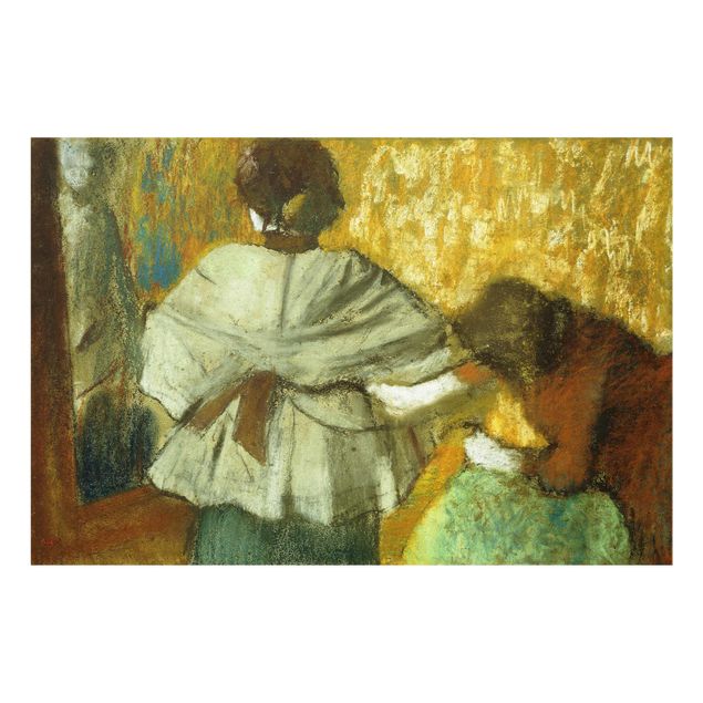 Wandbilder Portrait Edgar Degas - Modistin
