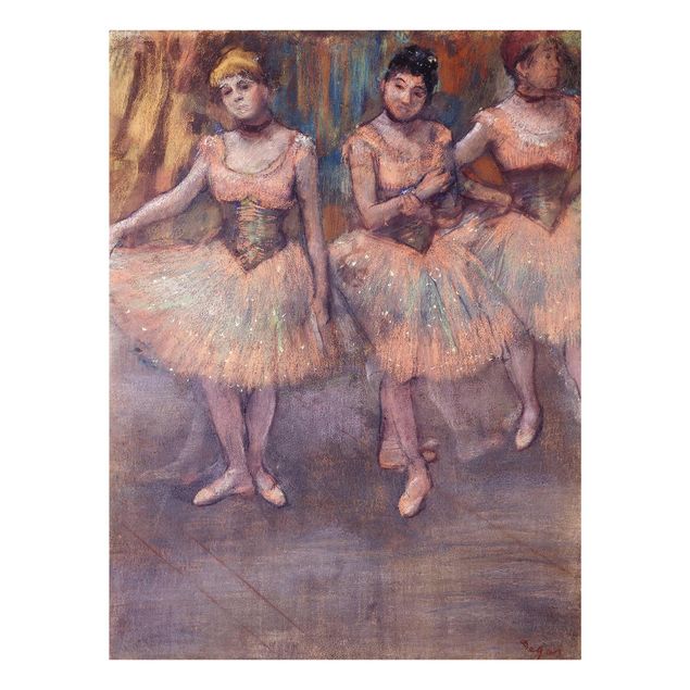 Wandbilder Kunstdrucke Edgar Degas - Tänzerinnen vor Exercice