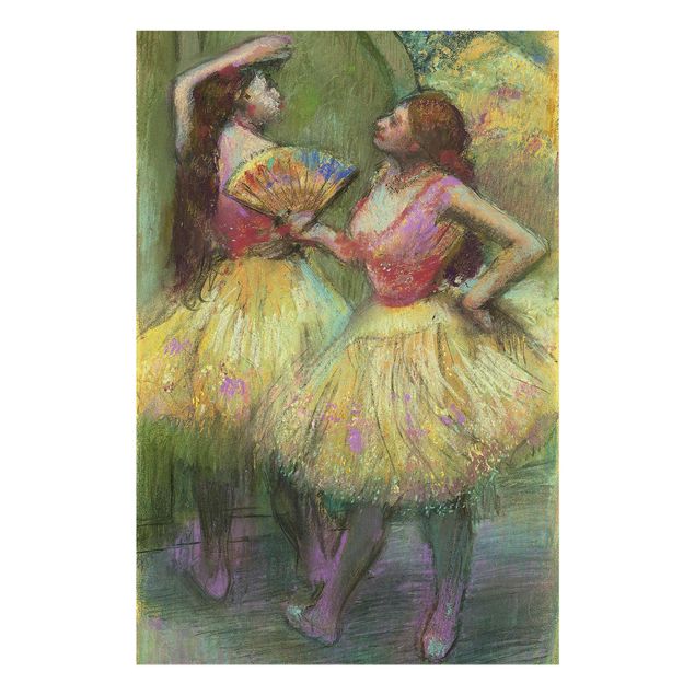 Wandbilder Kunstdrucke Edgar Degas - Zwei Tänzerinnen
