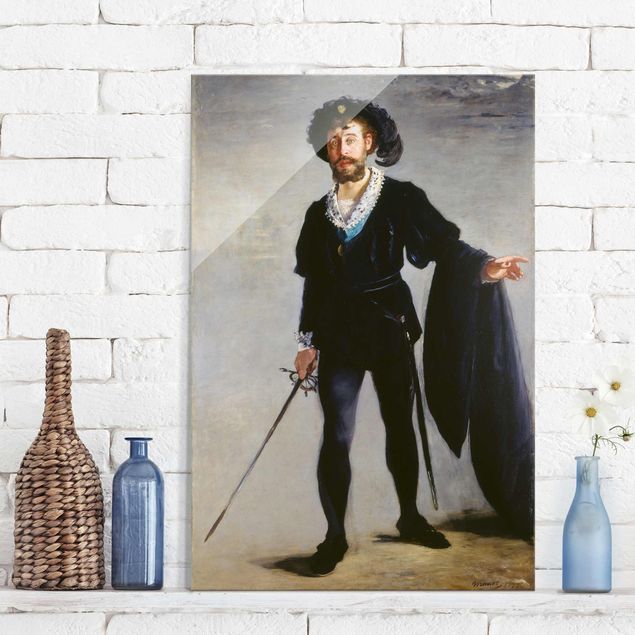 Küche Dekoration Edouard Manet - Der Sänger Jean-Baptiste Faure als Hamlet