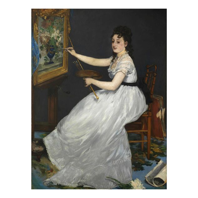 Wandbilder Portrait Edouard Manet - Eva Gonzalès