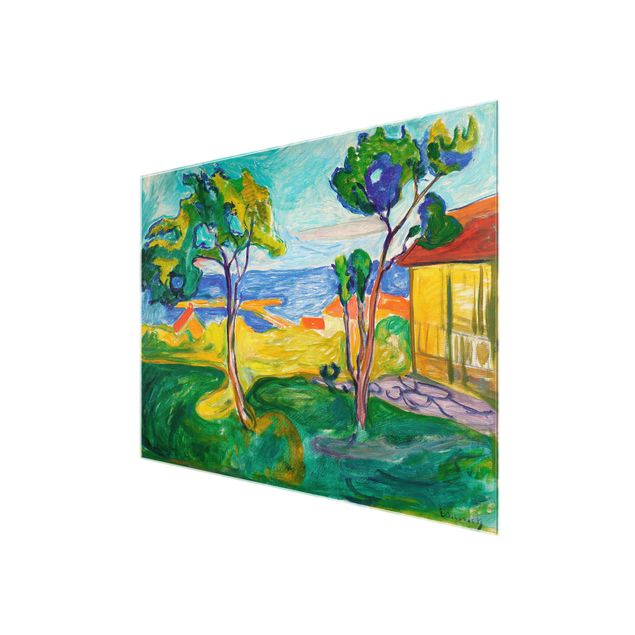 Wandbilder Strände Edvard Munch - Der Garten