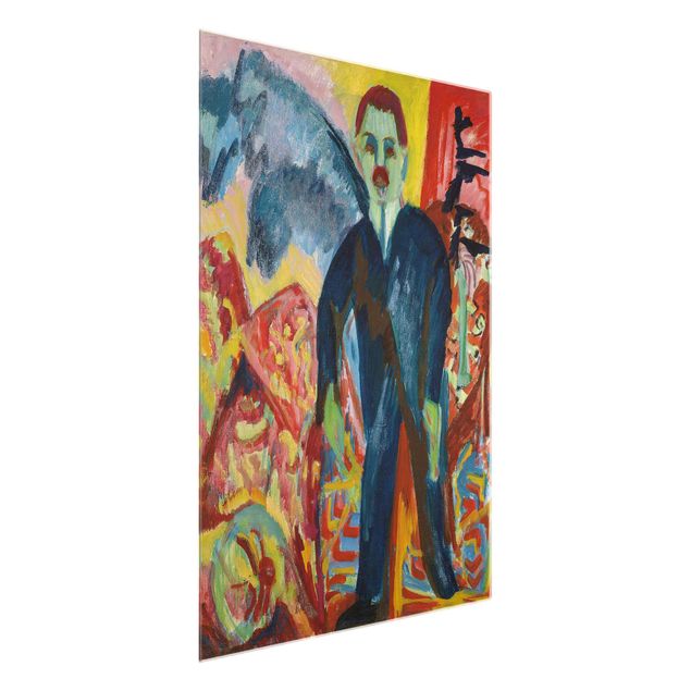 Wandbilder Kunstdrucke Ernst Ludwig Kirchner - Der Krankenwärter
