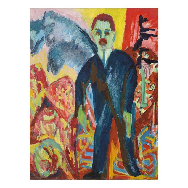 Wandbilder Abstrakt Ernst Ludwig Kirchner - Der Krankenwärter