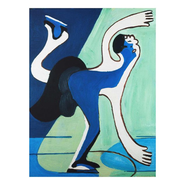 Wandbilder Modern Ernst Ludwig Kirchner - Eisläuferin