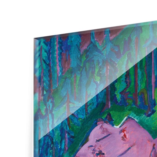 Wandbilder Kunstdrucke Ernst Ludwig Kirchner - Steinbruch bei Wildboden