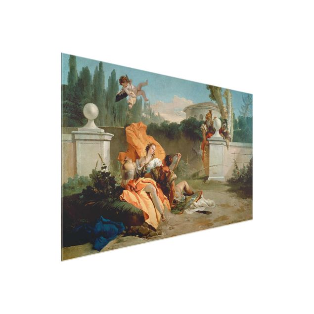 Wandbilder Kunstdrucke Giovanni Battista Tiepolo - Rinaldo und Armida