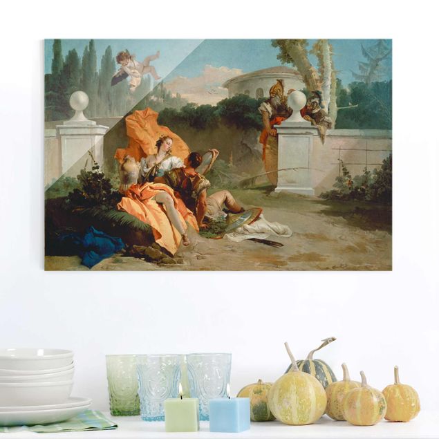 Küchen Deko Giovanni Battista Tiepolo - Rinaldo und Armida