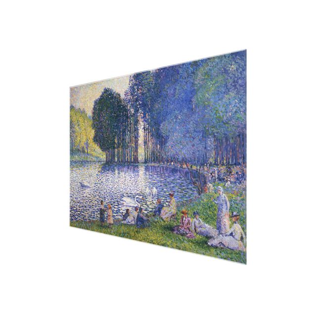 Wandbilder Bäume Henri Edmond Cross - Der See im Bois de Bologne