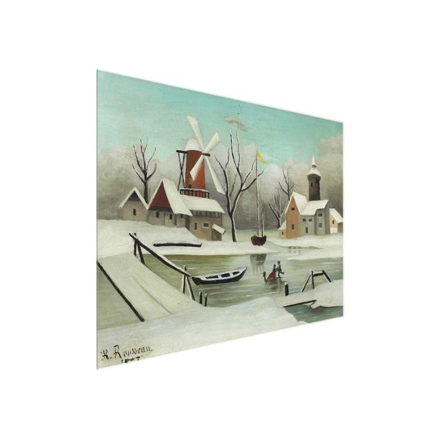Wandbilder Modern Henri Rousseau - Der Winter