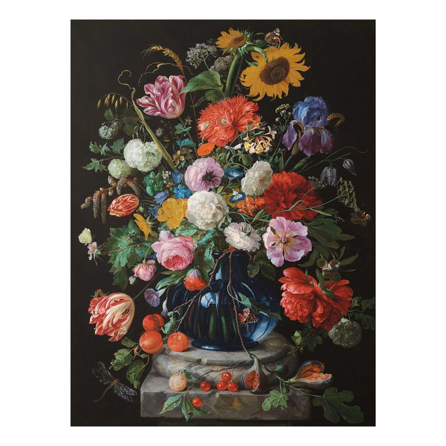 Wandbilder Floral Jan Davidsz de Heem - Glasvase mit Blumen