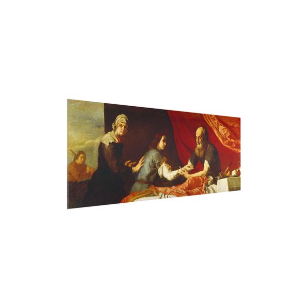 Wandbilder Kunstdrucke Jusepe de Ribera - Isaac und Jakob