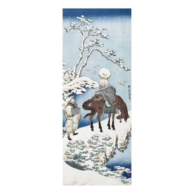 Wandbilder Kunstdrucke Katsushika Hokusai - Der chinesische Dichter