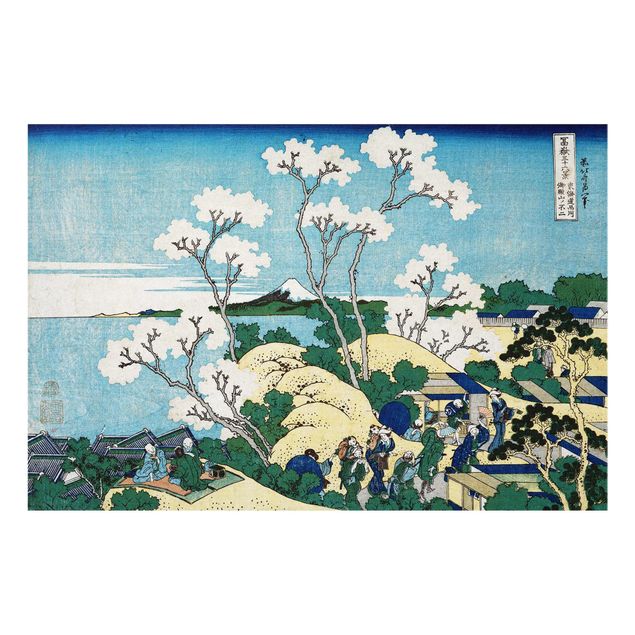 Wandbilder Kunstdrucke Katsushika Hokusai - Der Fuji von Gotenyama
