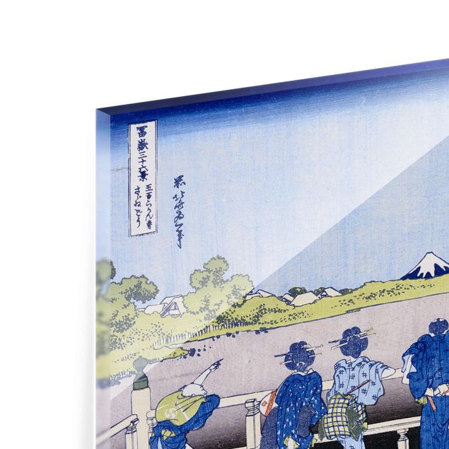 Wandbilder Modern Katsushika Hokusai - Die Sazai Halle