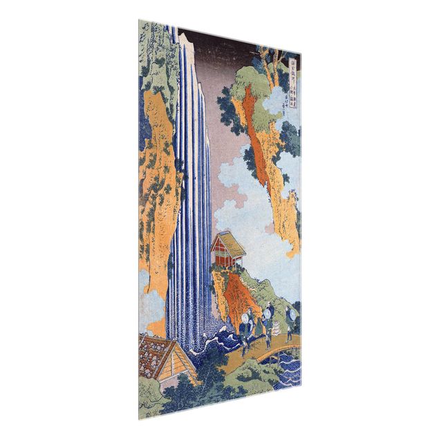 Wandbilder Landschaften Katsushika Hokusai - Ono Wasserfall