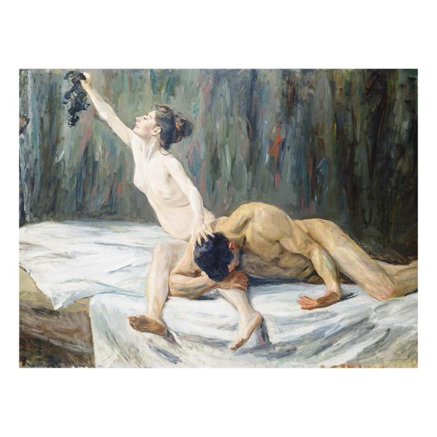 Wandbilder Akt & Erotik Max Liebermann - Samson und Delila