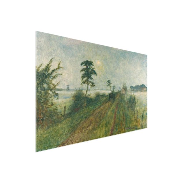 Wandbilder Landschaften Otto Modersohn - Abendstimmung im Moor