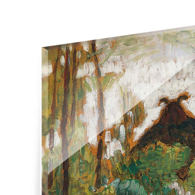 Wandbilder Kunstdrucke Otto Modersohn - Frühling an der Wümme