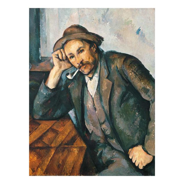 Wandbilder Kunstdrucke Paul Cézanne - Der Raucher