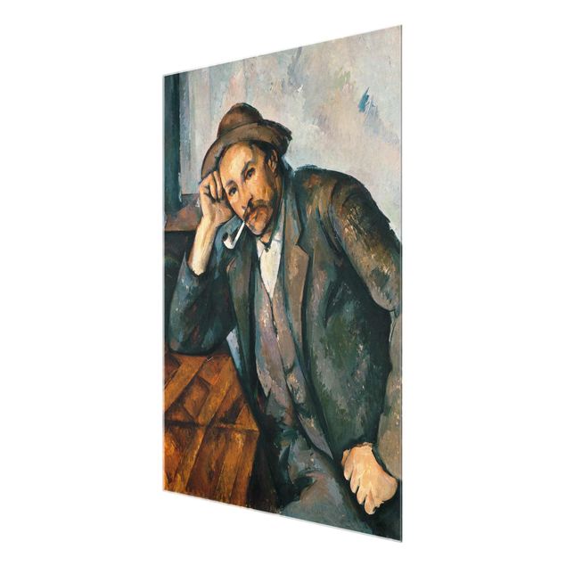 Wandbilder Portrait Paul Cézanne - Der Raucher