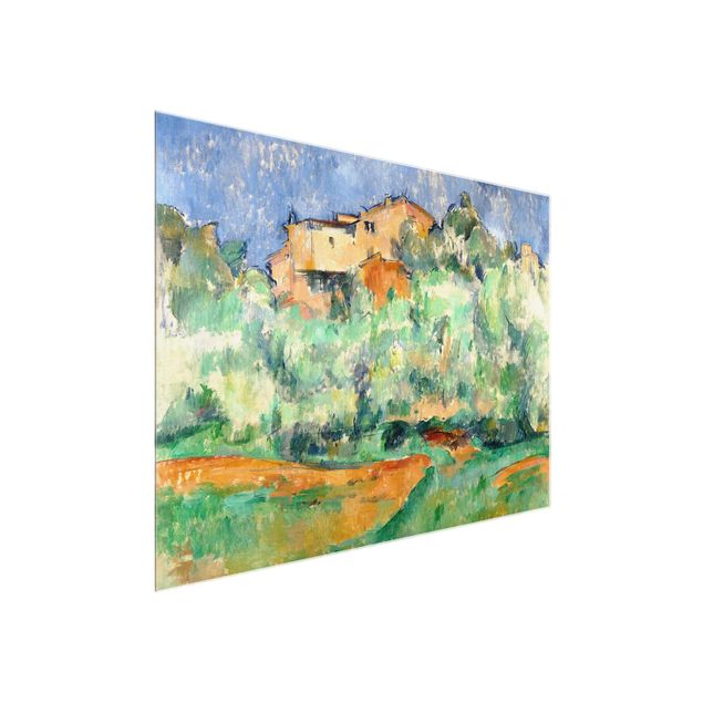 Kunststile Paul Cézanne - Haus auf Anhöhe