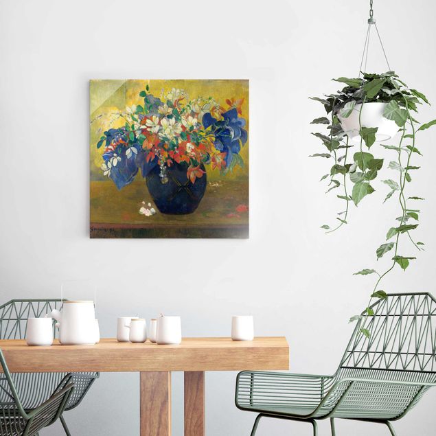 Impressionismus Bilder kaufen Paul Gauguin - Vase mit Blumen