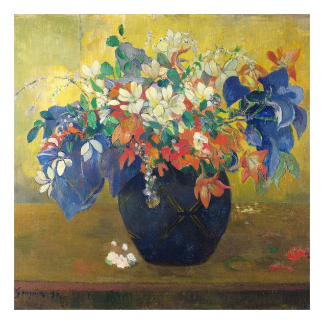 Wandbilder Floral Paul Gauguin - Vase mit Blumen