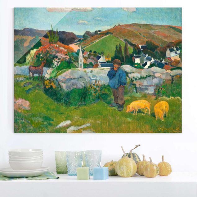 Küche Dekoration Paul Gauguin - Der Schweinehirt