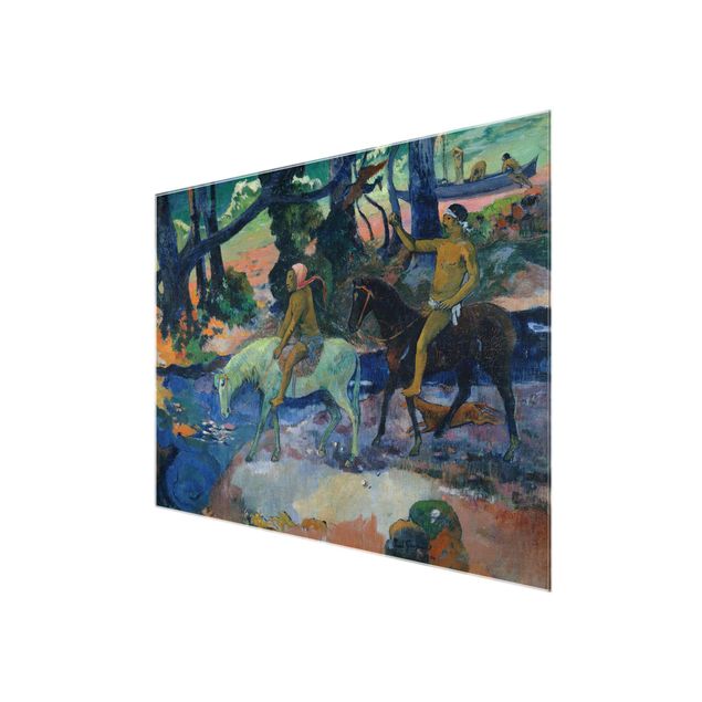 Wandbilder Modern Paul Gauguin - Die Flucht