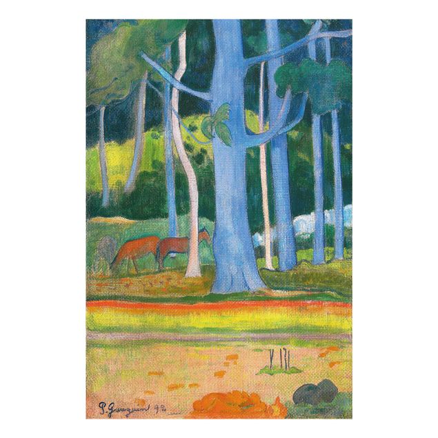 Wandbilder Landschaften Paul Gauguin - Waldlandschaft