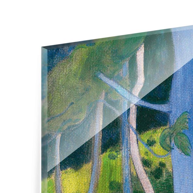 Wandbilder Kunstdrucke Paul Gauguin - Waldlandschaft