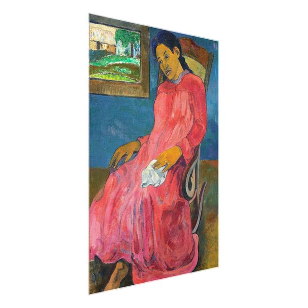 Wandbilder Kunstdrucke Paul Gauguin - Melancholikerin