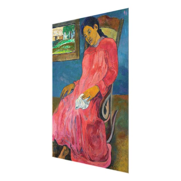 Wandbilder Modern Paul Gauguin - Melancholikerin