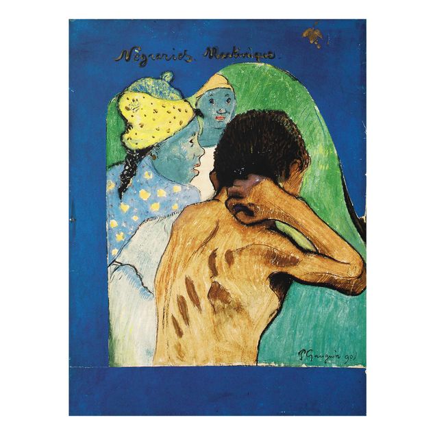 Wandbilder Kunstdrucke Paul Gauguin - Nègreries Martinique