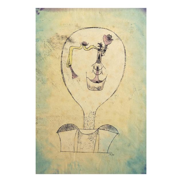 Wandbilder Abstrakt Paul Klee - Die Knospe
